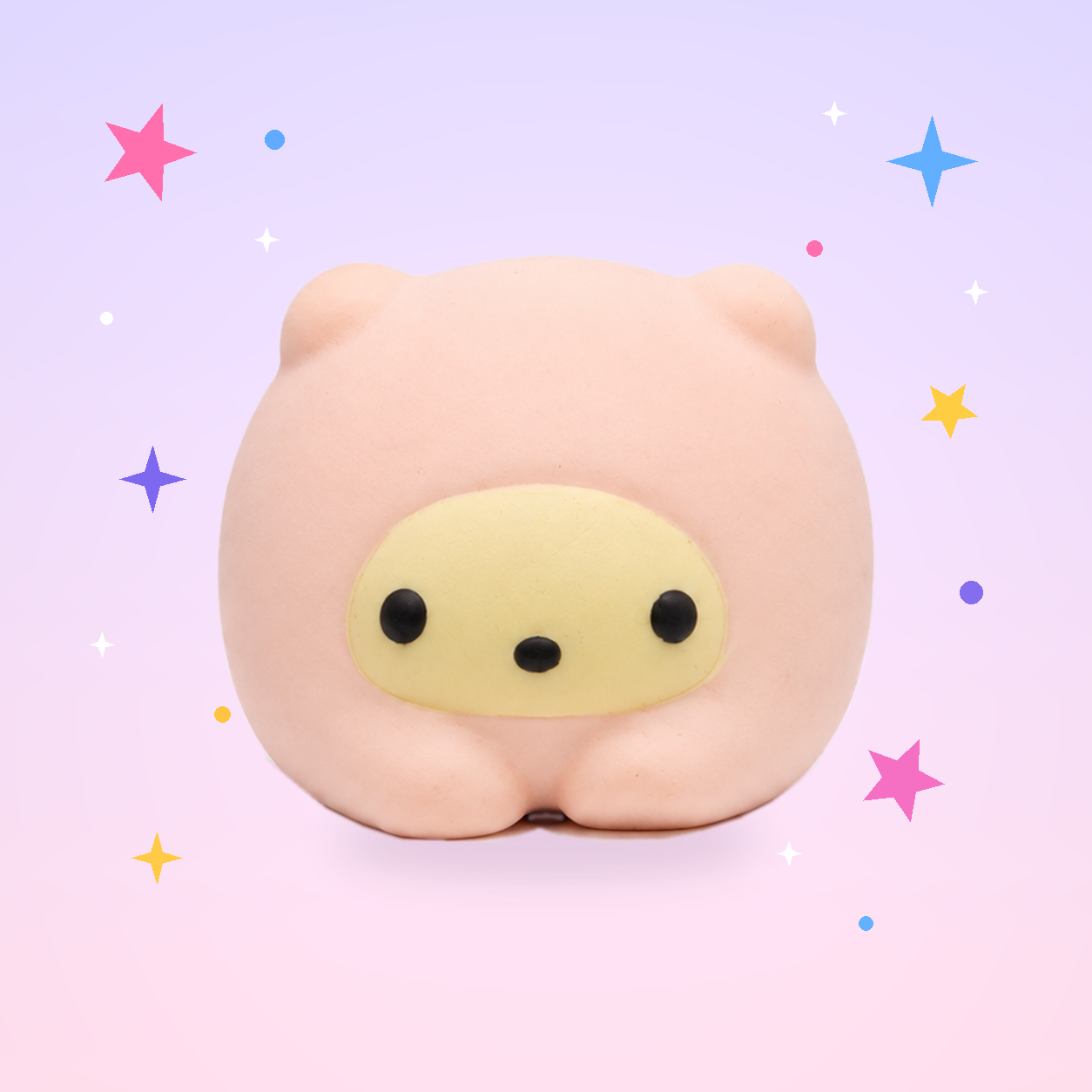 Nunu Pink Pajama Polar Bear squishy collection