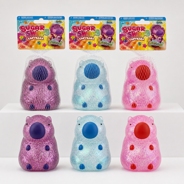 Sugar Swaps Capybara three packaged variants with matching loose products