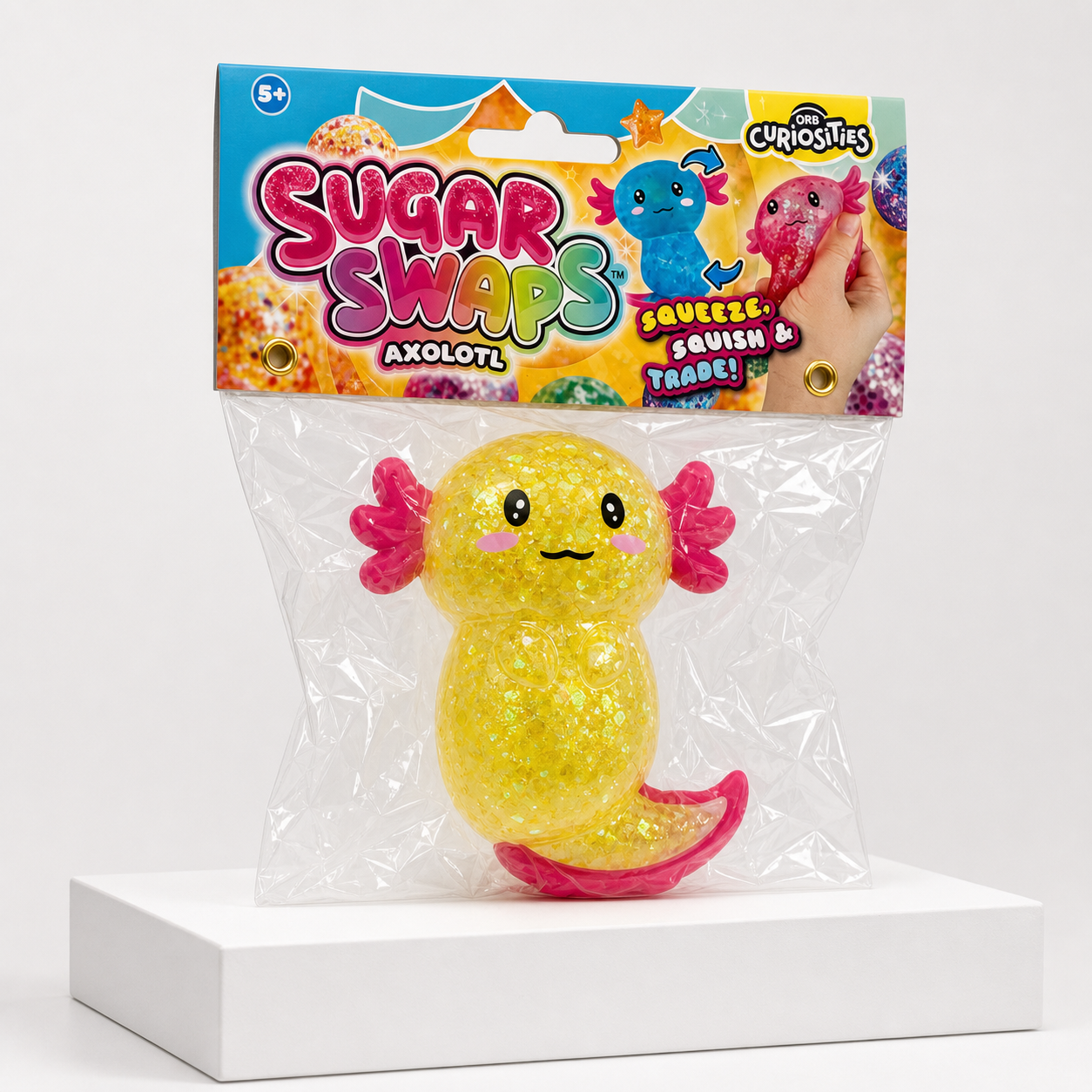 ORB Sugar Swaps Axolotl yellow packaged variant