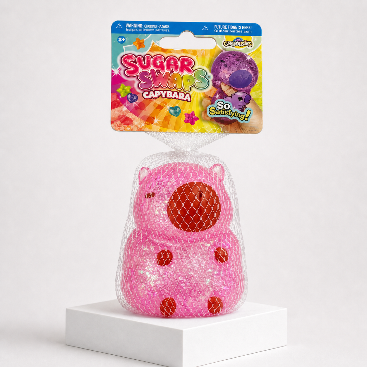Sugar Swaps Capybara pink packaged variant