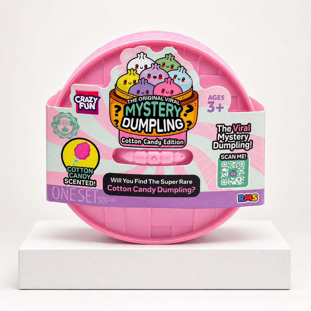 Crazy Fun The Original Mystery Dumpling - Cotton Candy Edition