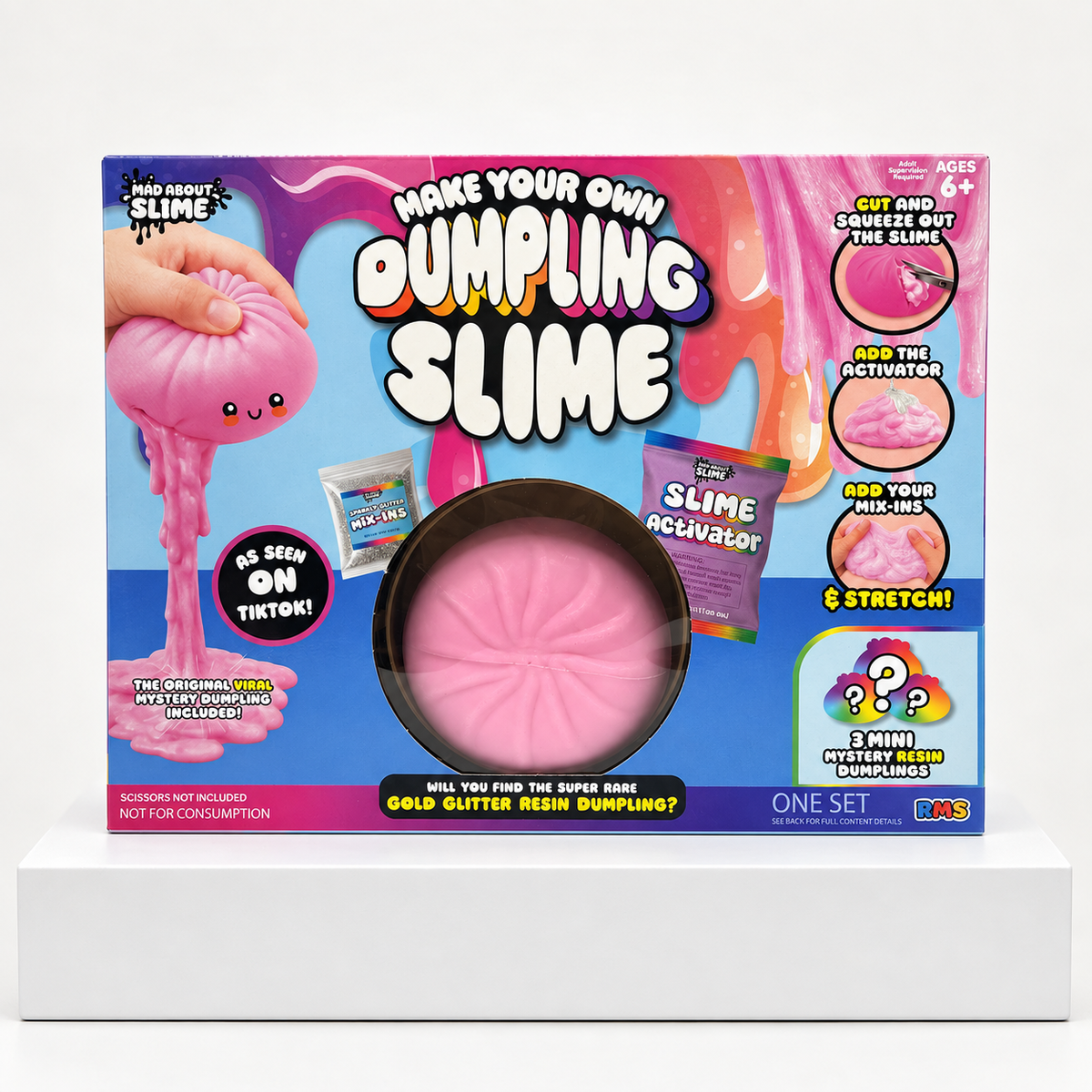 Crazy Fun The Original Mystery Dumpling - Make your own Dumpling Slime Edition