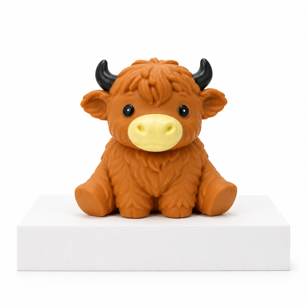 SoftMart Jumbo Highland Cow Squishy Fidget Toy