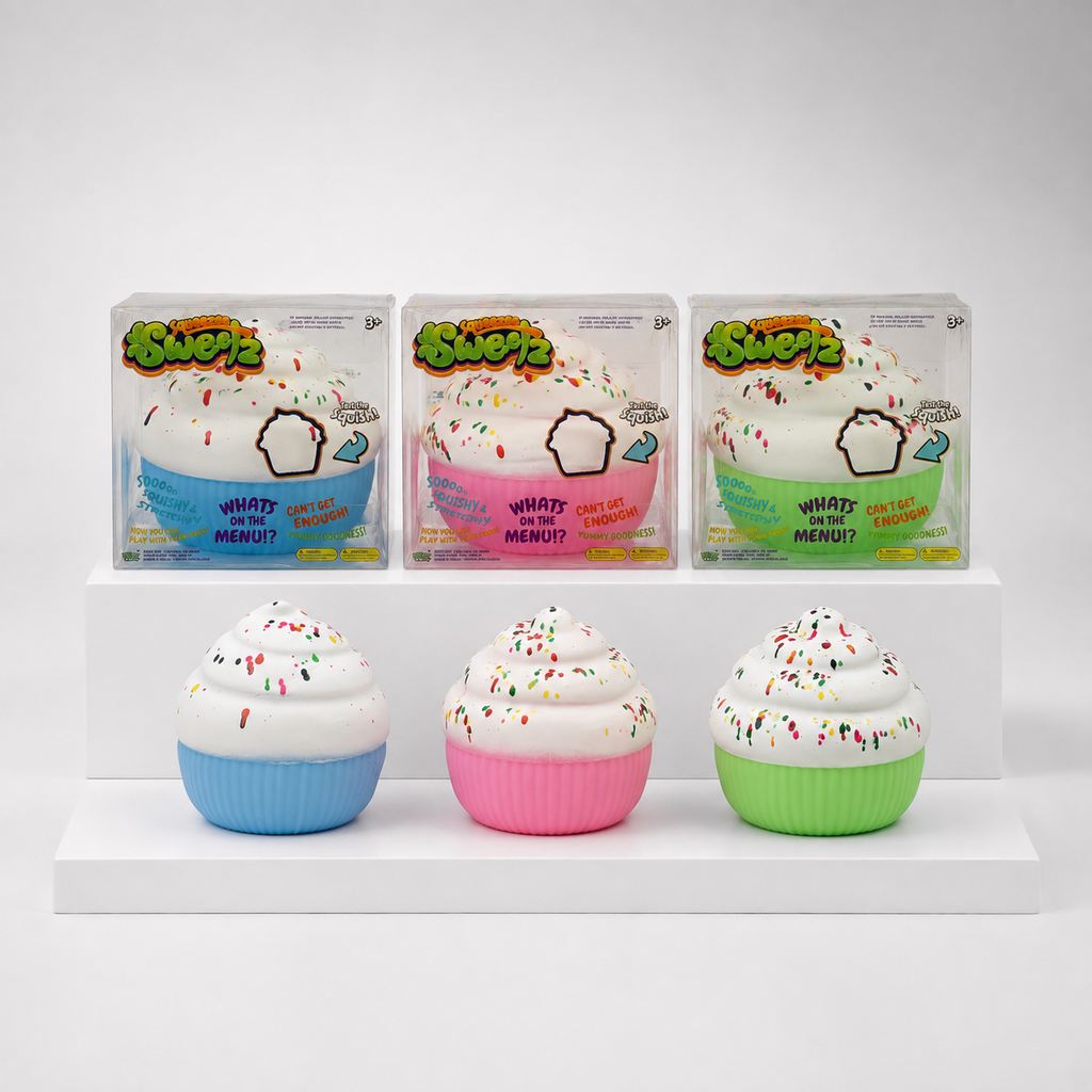 PPNC Squeezee Sweetz Cupcake Scented Squishy Fidget Toy