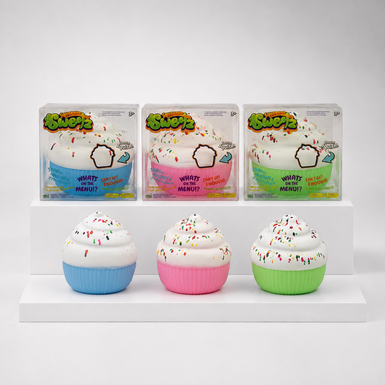 PPNC Squeezee Sweetz Cupcake Scented Squishy Fidget Toy