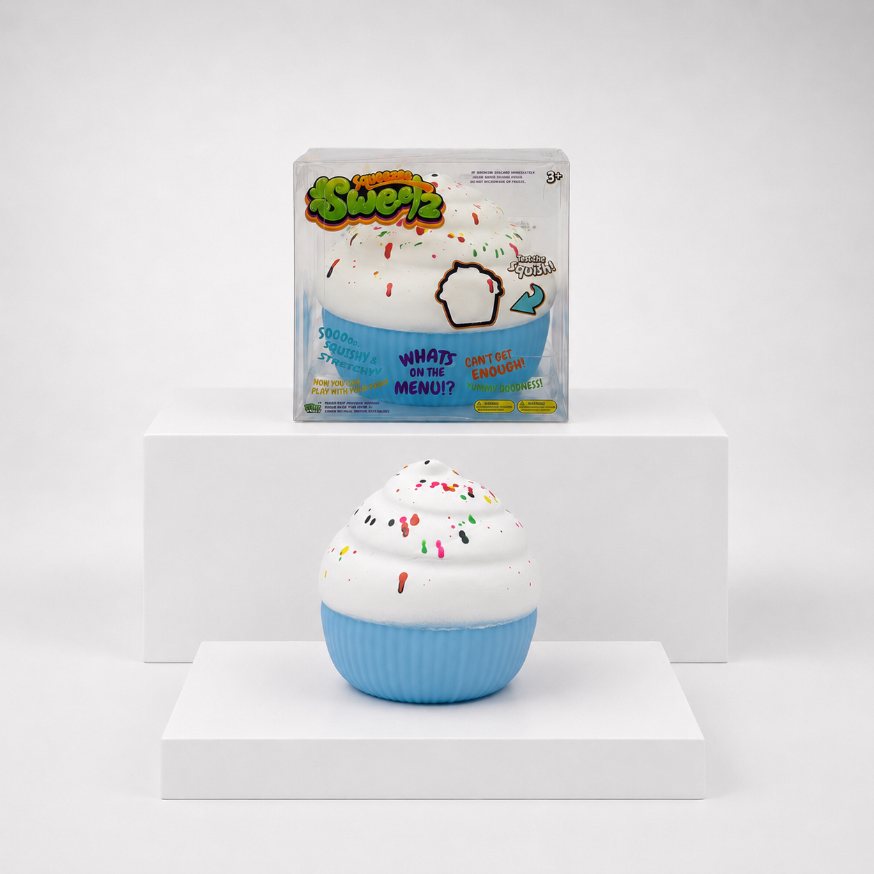 PPNC Squeezee Sweetz Cupcake Scented Squishy Fidget Toy