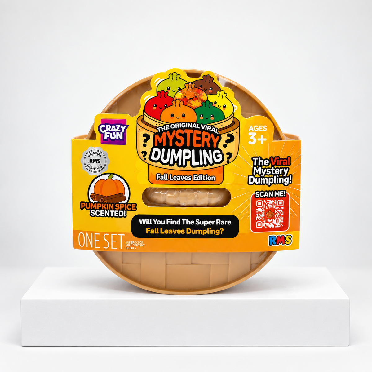 Crazy Fun The Original Mystery Dumpling – Pumpkin Spice Dumpling
