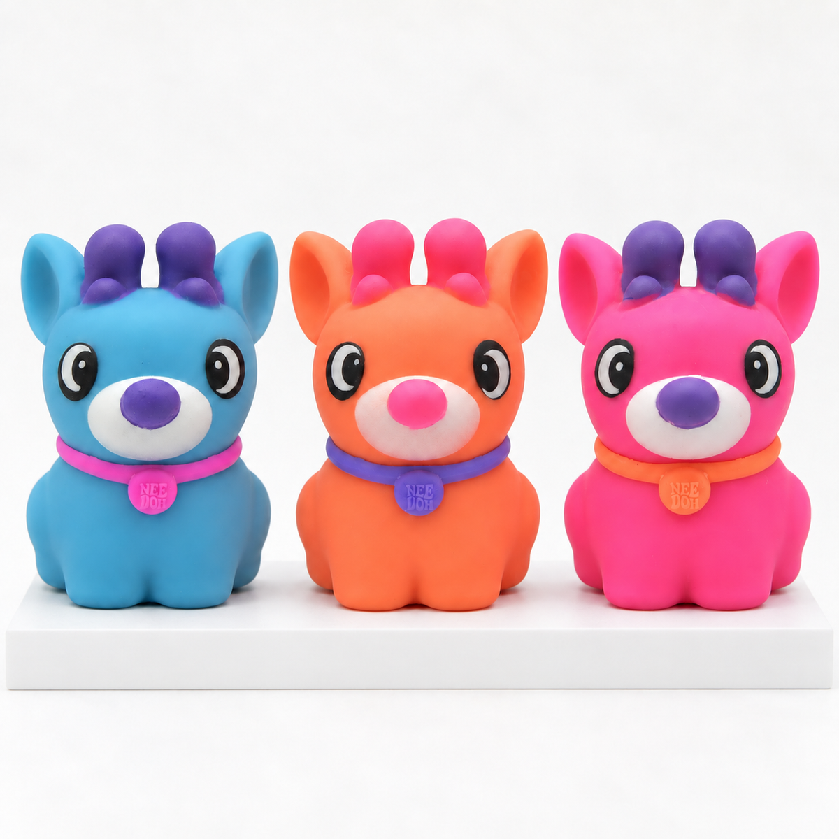 NeeDoh Squisher the Reindeer Squishy Fidget Toy
