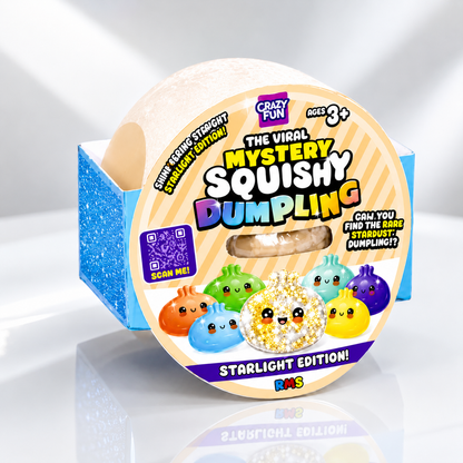 Squishy Bun Rainbow Mystery Squishy "Dumpling" (Simmering Starlight Chase Version) Blind Box