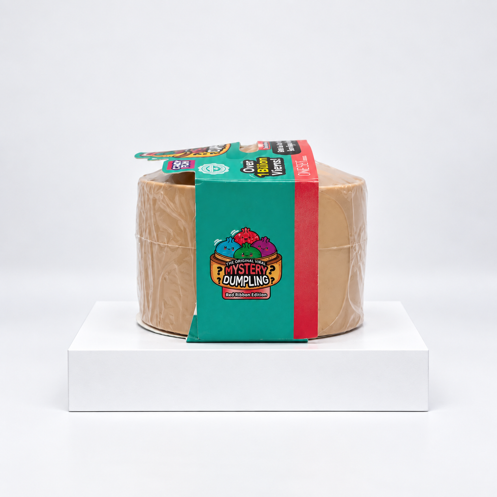 Crazy Fun Squishy Bun Rainbow Mystery (Mini Red Ribbon Dumpling) Blind Box