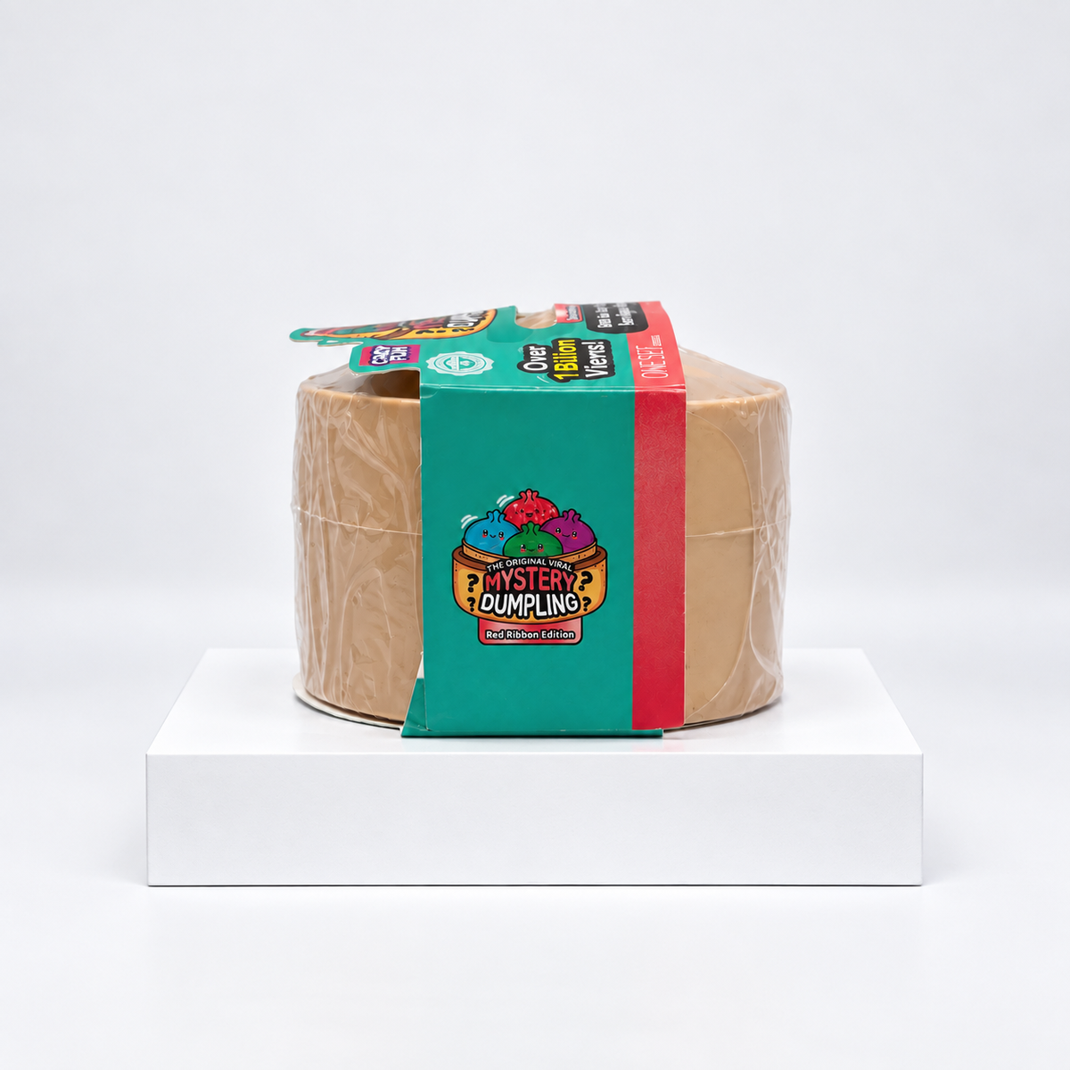 Crazy Fun Squishy Bun Rainbow Mystery (Mini Red Ribbon Dumpling) Blind Box