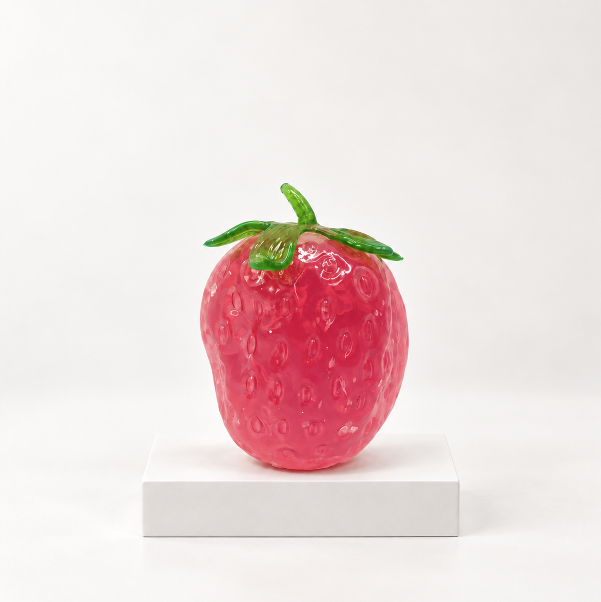 Moldable Vaseline Strawberry Squishy Toy