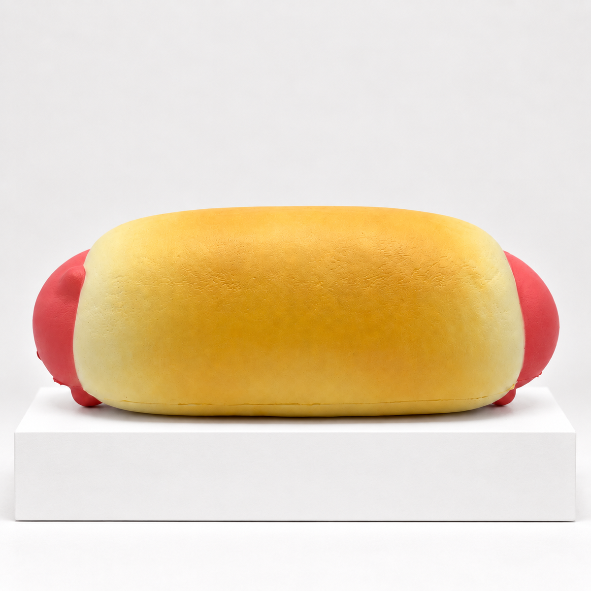 Nunu Kitty Sausage Bread Squishy Toy