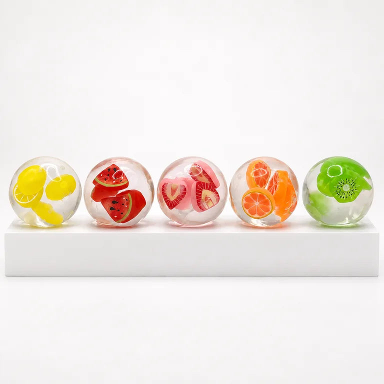 Coconut Oil Fruit Ball Squishy Toy