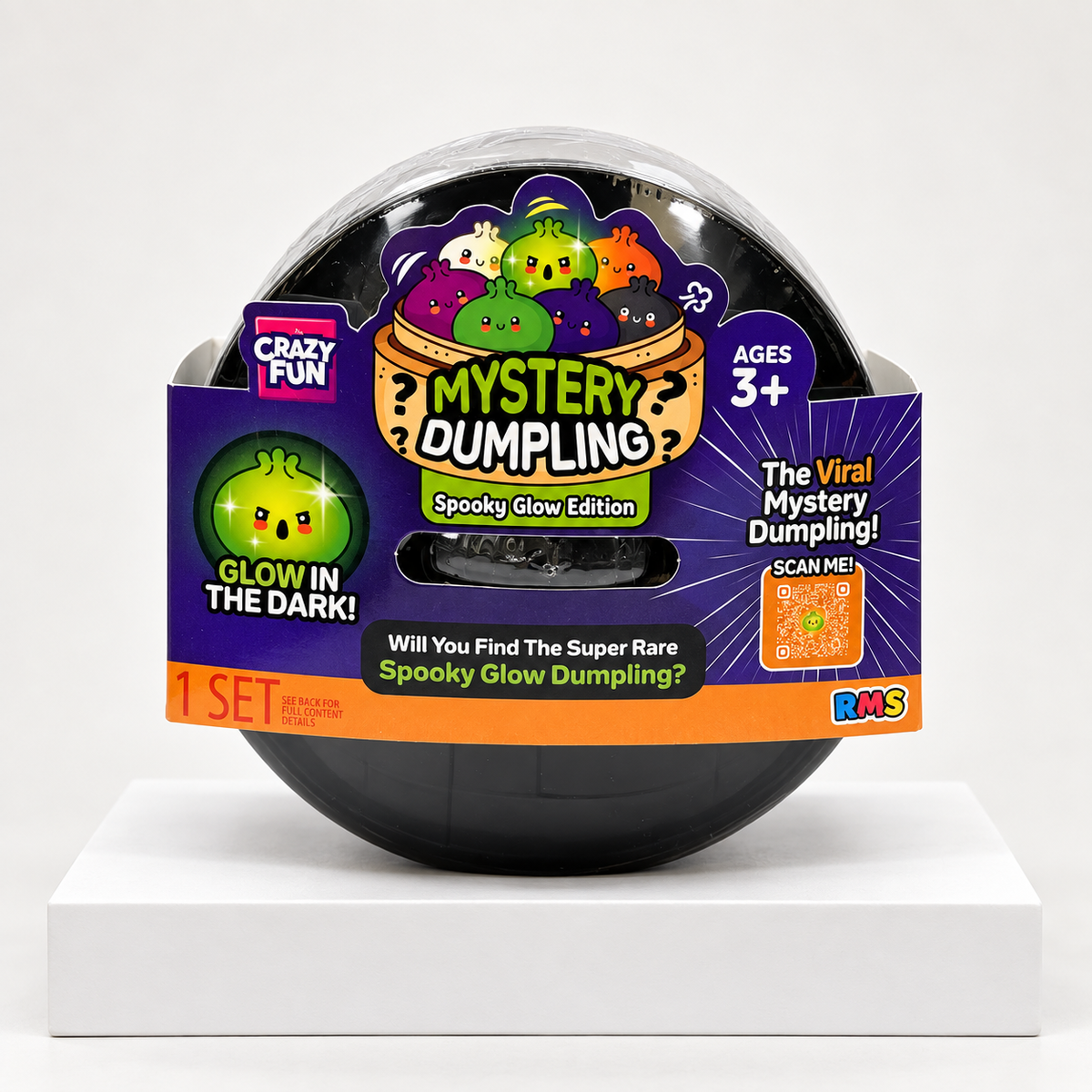 Crazy Fun The Original Mystery Dumpling - Spooky Glow Edition