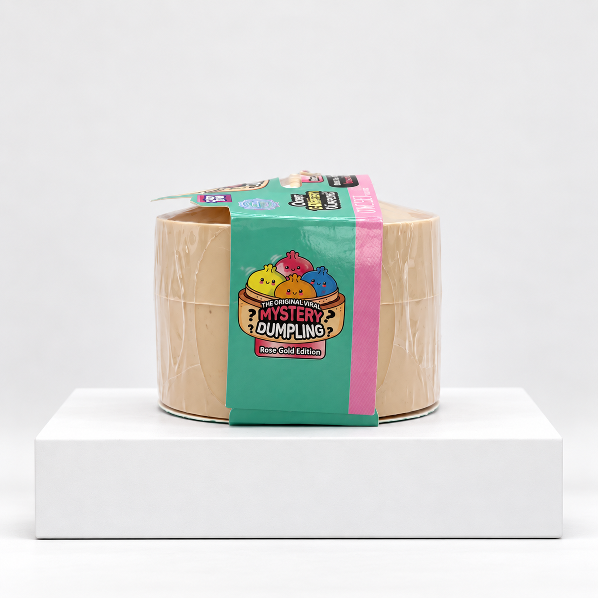 Crazy Fun Squishy Bun Rainbow Mystery (Mini Rose Gold Dumpling) Blind Box