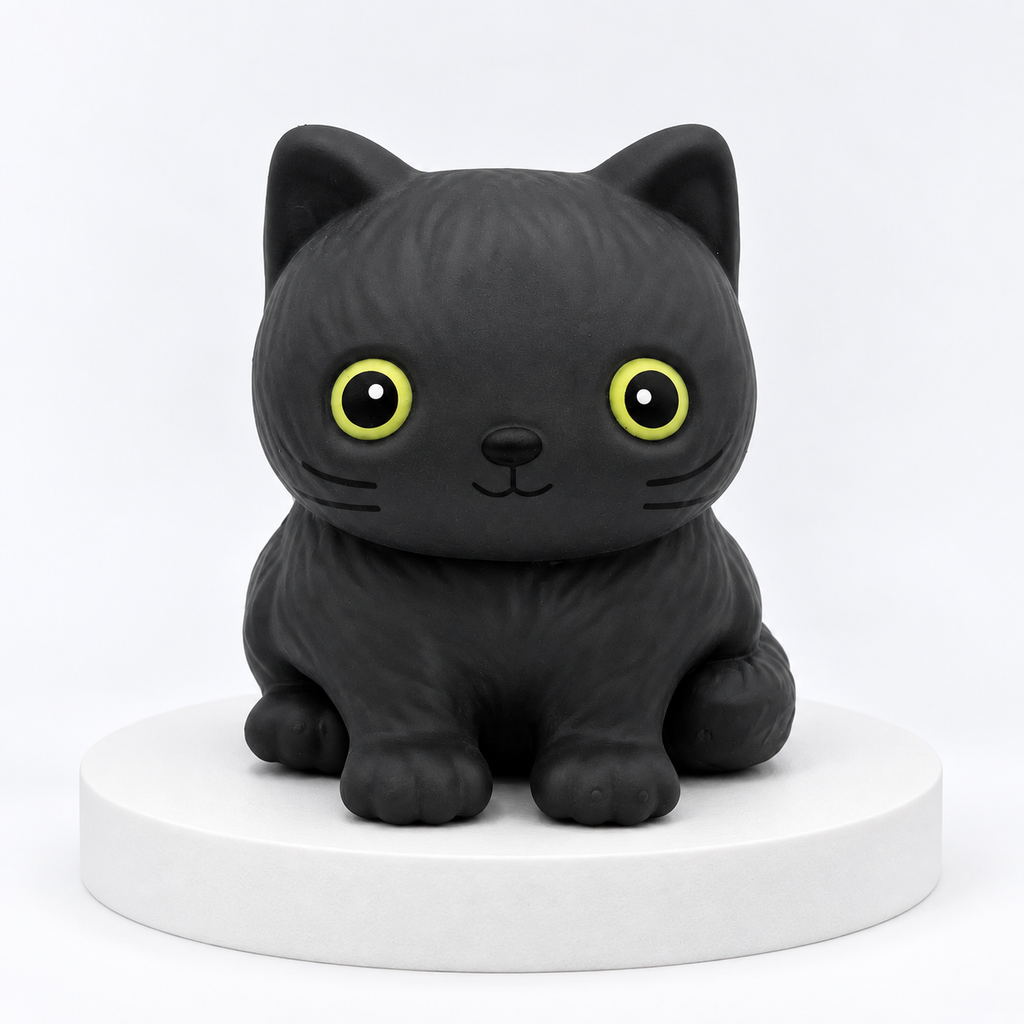 Crazy Fun Smush World Cats Squishy Toy