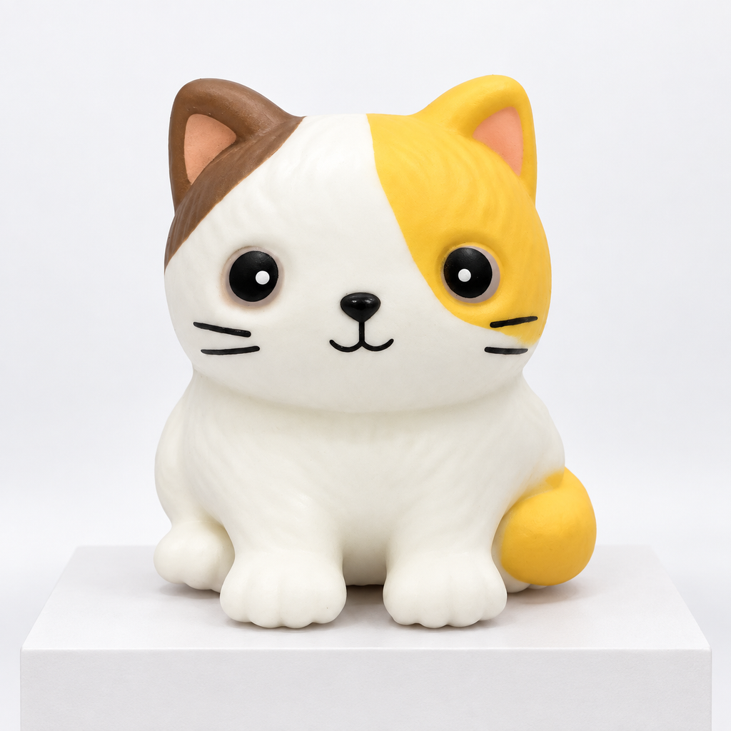 Crazy Fun Smush World Cats Squishy Toy