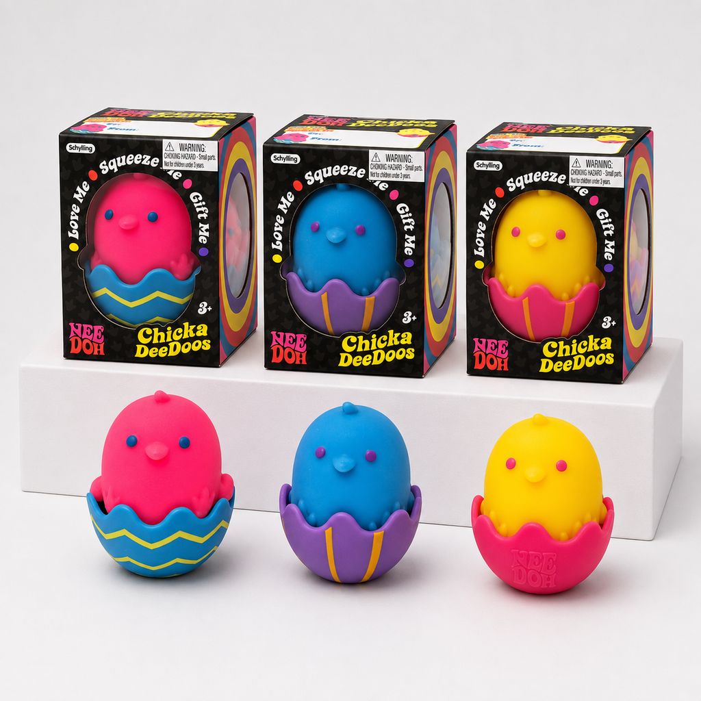 NeeDoh Chicka Deedo Squishy Fidget Toy