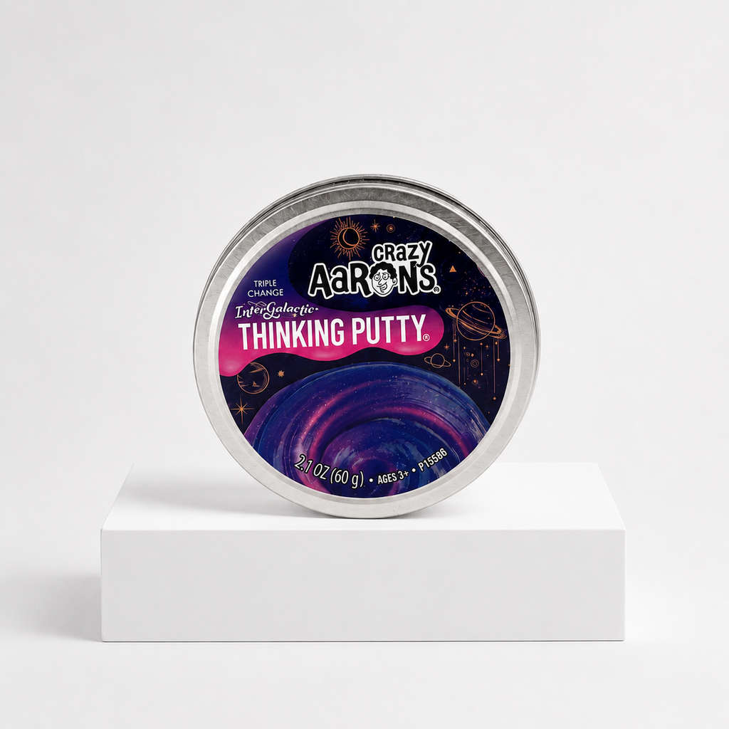 Crazy Aaron's Triple Change InterGalactic Thinking Putty 2.1 oz 60 g tin.