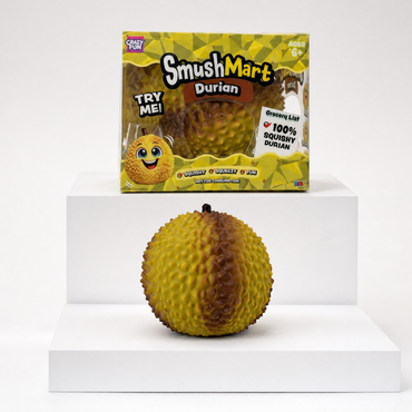 Crazy Fun Smush Mart Durian Fruit Squishy Toy – hero product view