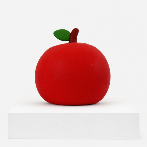 Crazy Fun Smush Mart Red Apple Squishy Fidget Toy – alternate product view
