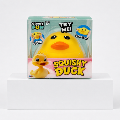Crazy Fun Squishy Duck retail package