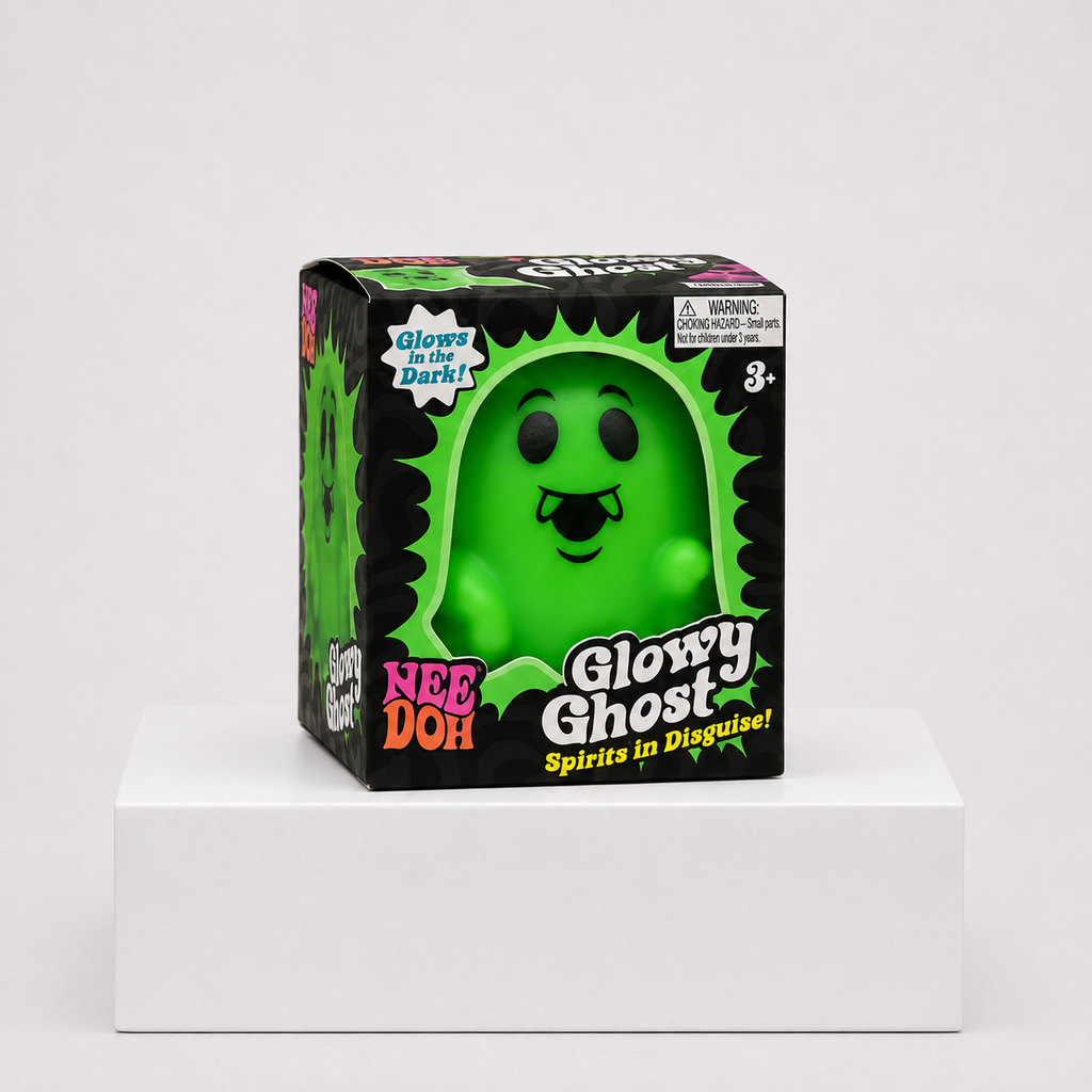 NeeDoh Glowy Ghost Squishy Fidget Toy