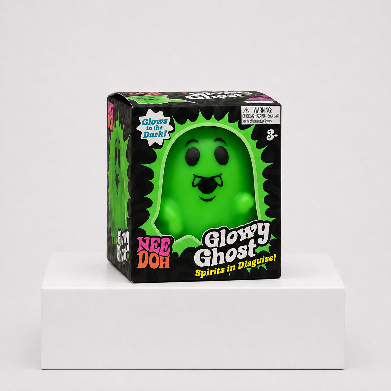 NeeDoh Glowy Ghost Squishy Fidget Toy
