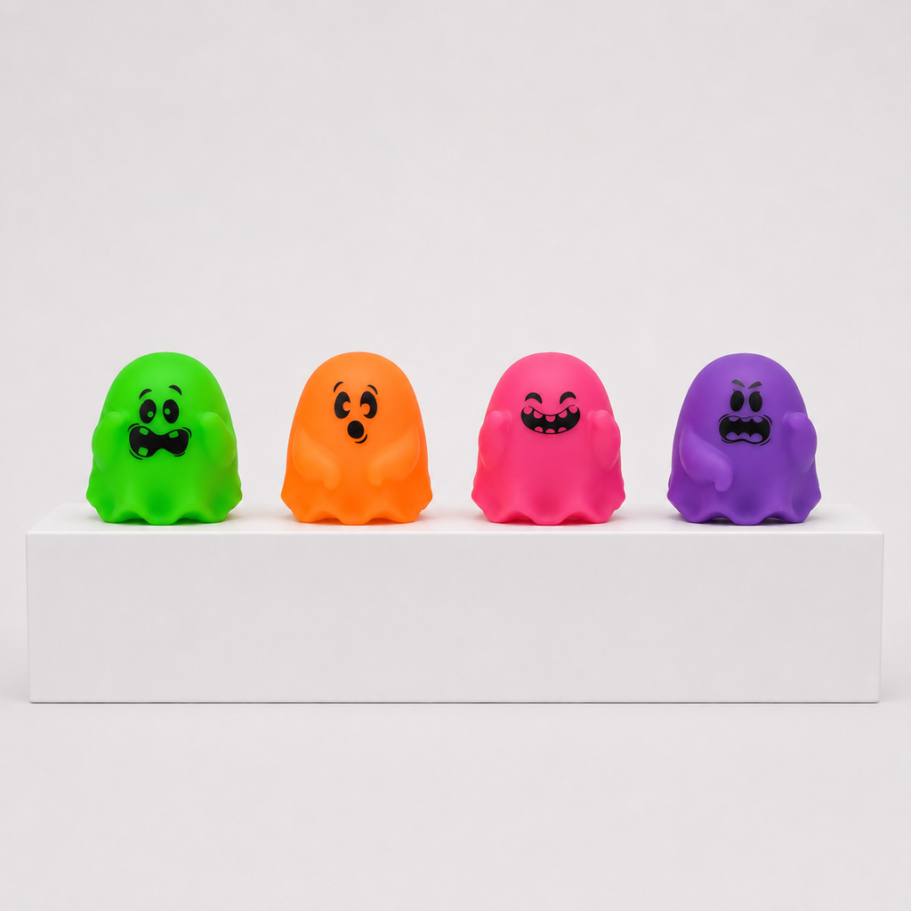 NeeDoh Glowy Ghost Squishy Fidget Toy