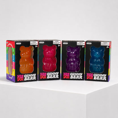 Squish Planet NeeDoh Gummy Bear Squishy Fidget Toy product image showing the NeeDoh squishy fidget toy for online shopping.