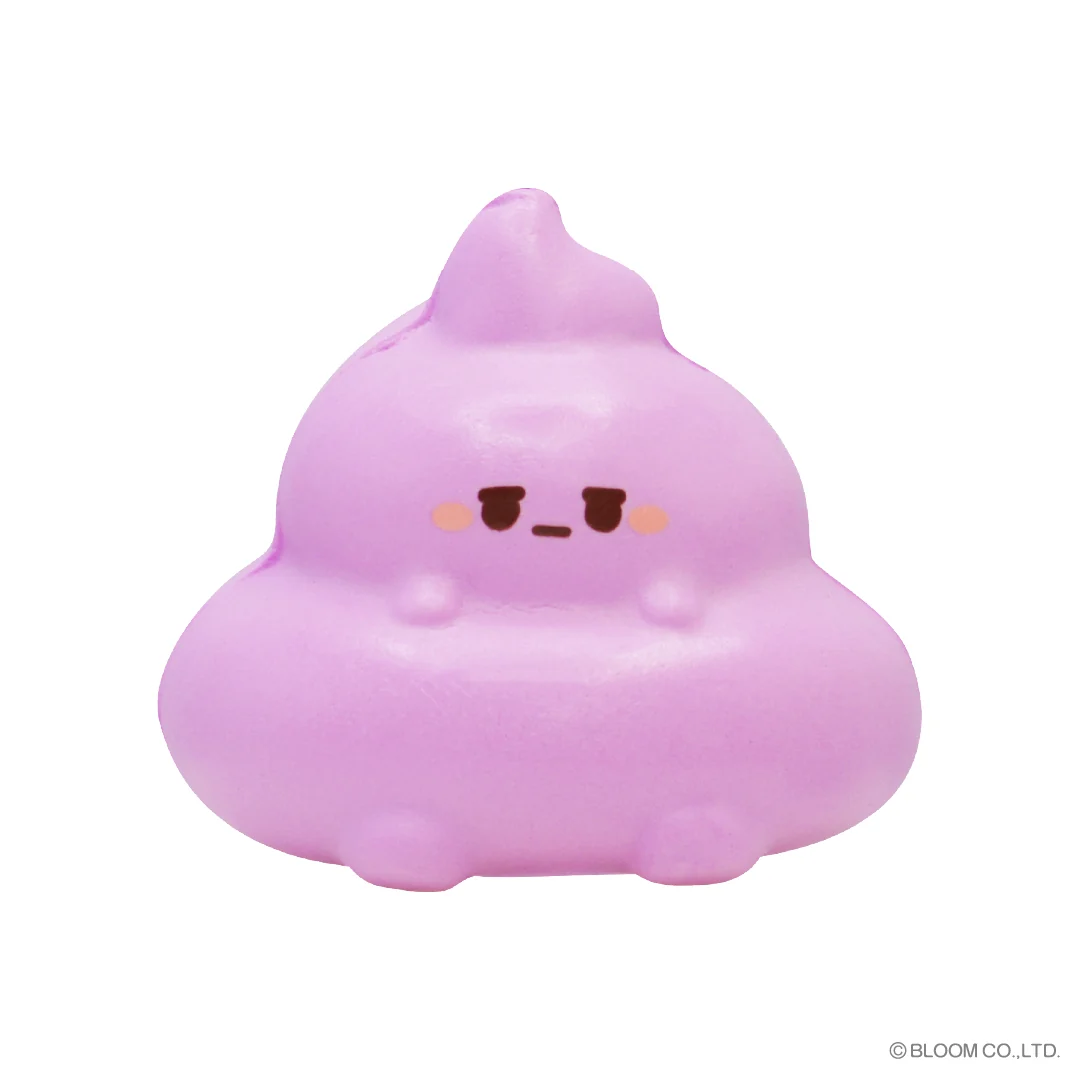 Purple iBLOOM Poocacaboo-2 squishy front view