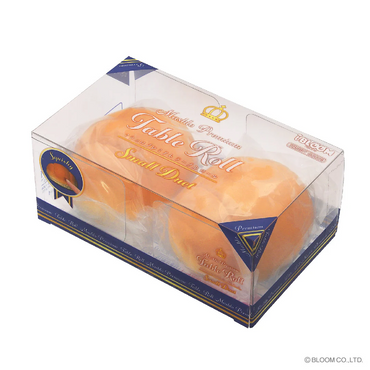 iBLOOM Fluffy Table Roll squishy two-pack in clear retail box