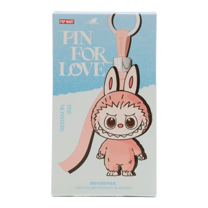 Pop Mart Labubu The Monsters Pin for Love Series Vinyl Plush Pendant (N-Z) Single Blind Box
