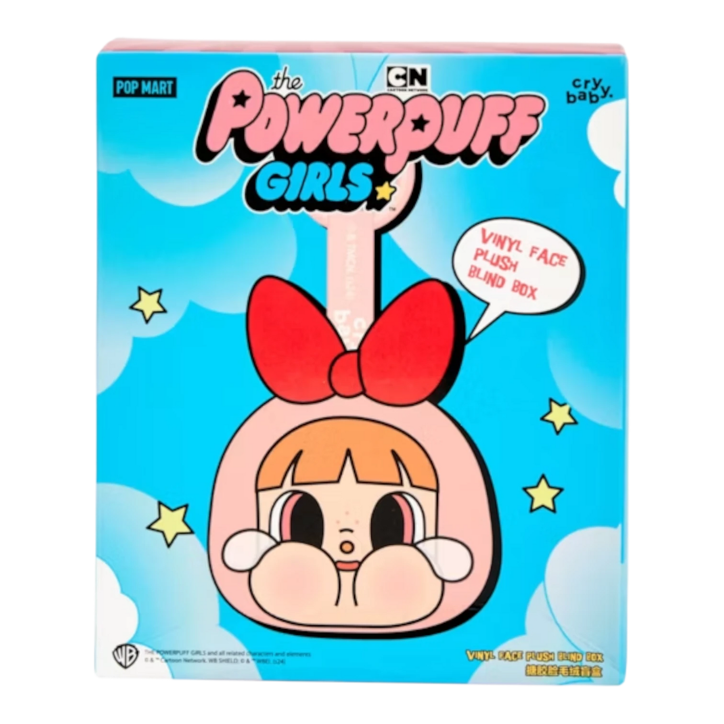 Pop Mart CryBaby x Powerpuff Girls Series Vinyl Face Plush Single Blind Box