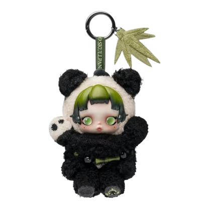 Pop Mart Skullpanda Lazy Panda Plush Doll Pendant