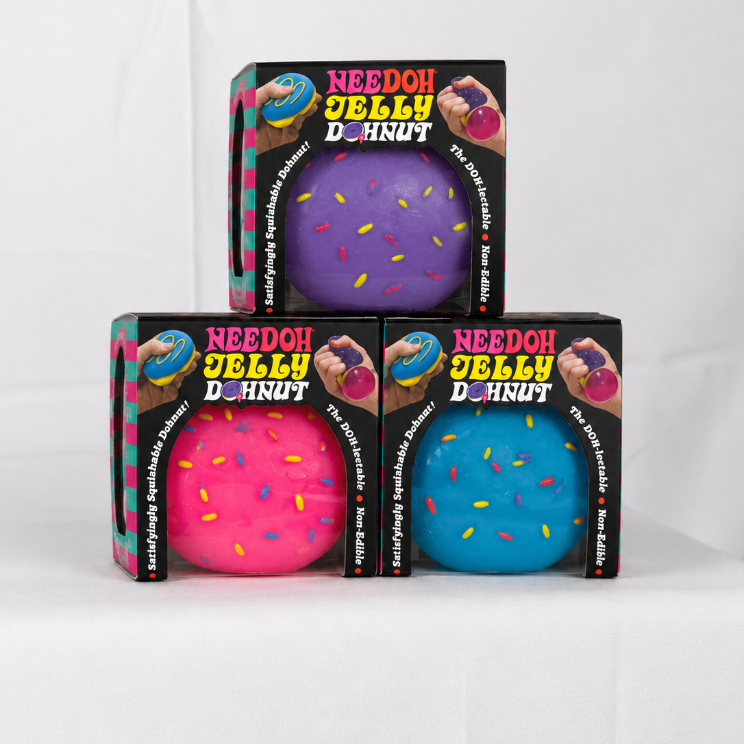 Squish Planet NeeDoh Jelly Dohnut Squishy Fidget Toy product image showing the Squish Planet squishy fidget toy for online shopping — additional product view 6.