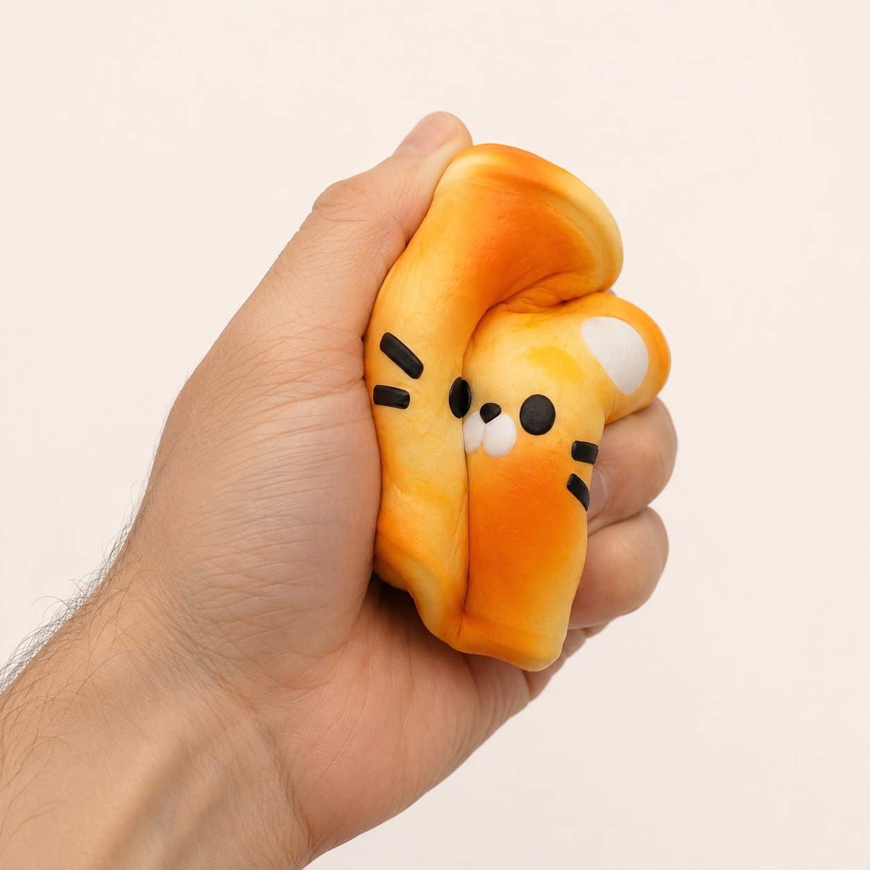 Kawaii Cat Slow Rising Scented Yogurt Toast Squish Toy – detail view 4