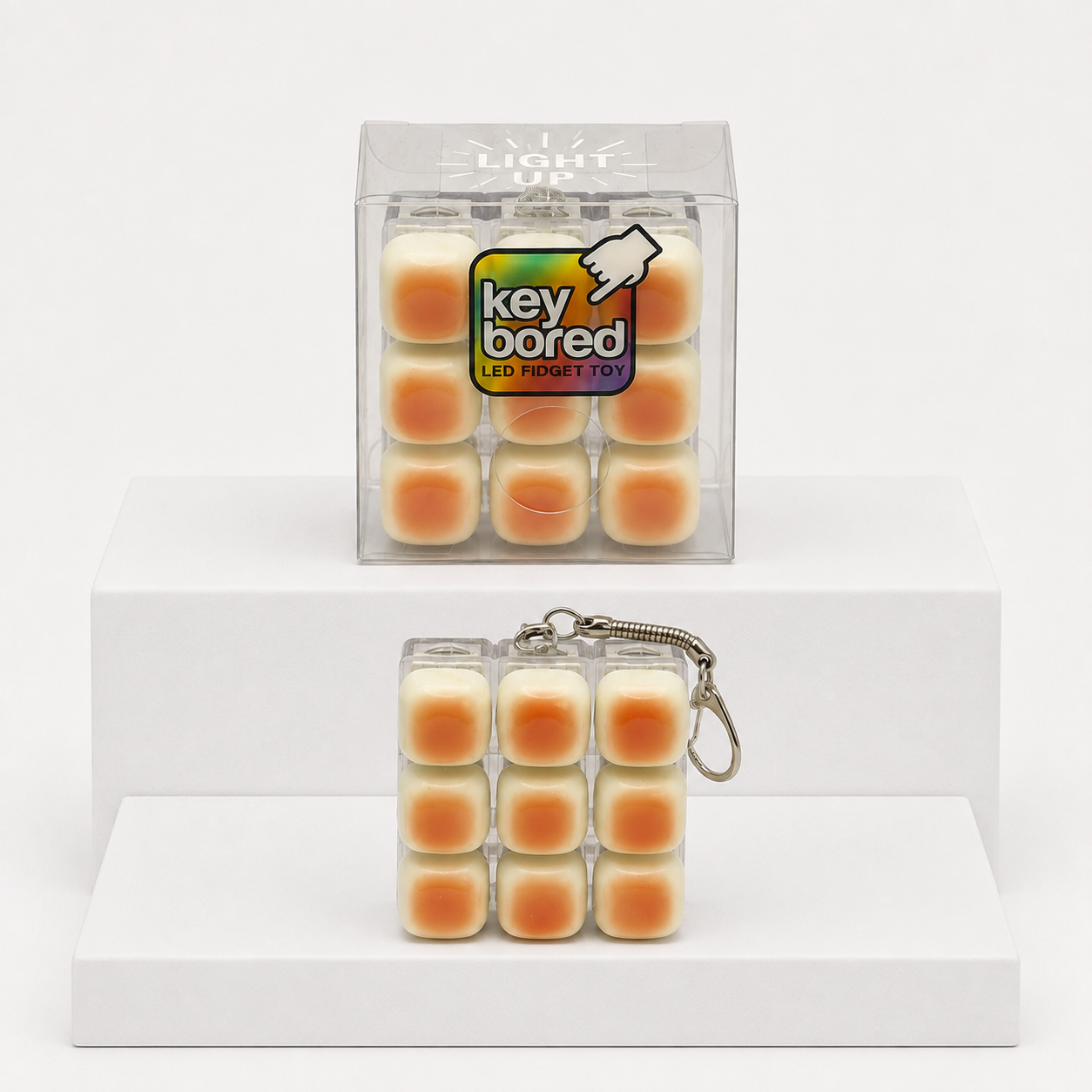 Key Bored The Viral LED Fidget Toy – detail view 2