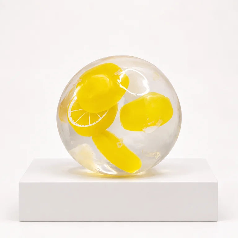 Coconut Oil Fruit Ball Squishy Toy