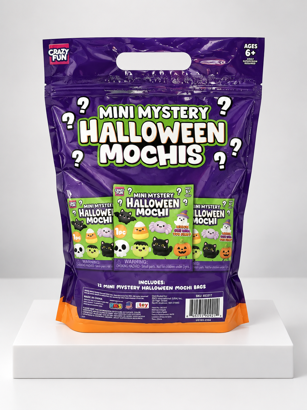 Crazy Fun Mini Mystery Halloween Mochis 32-Pack