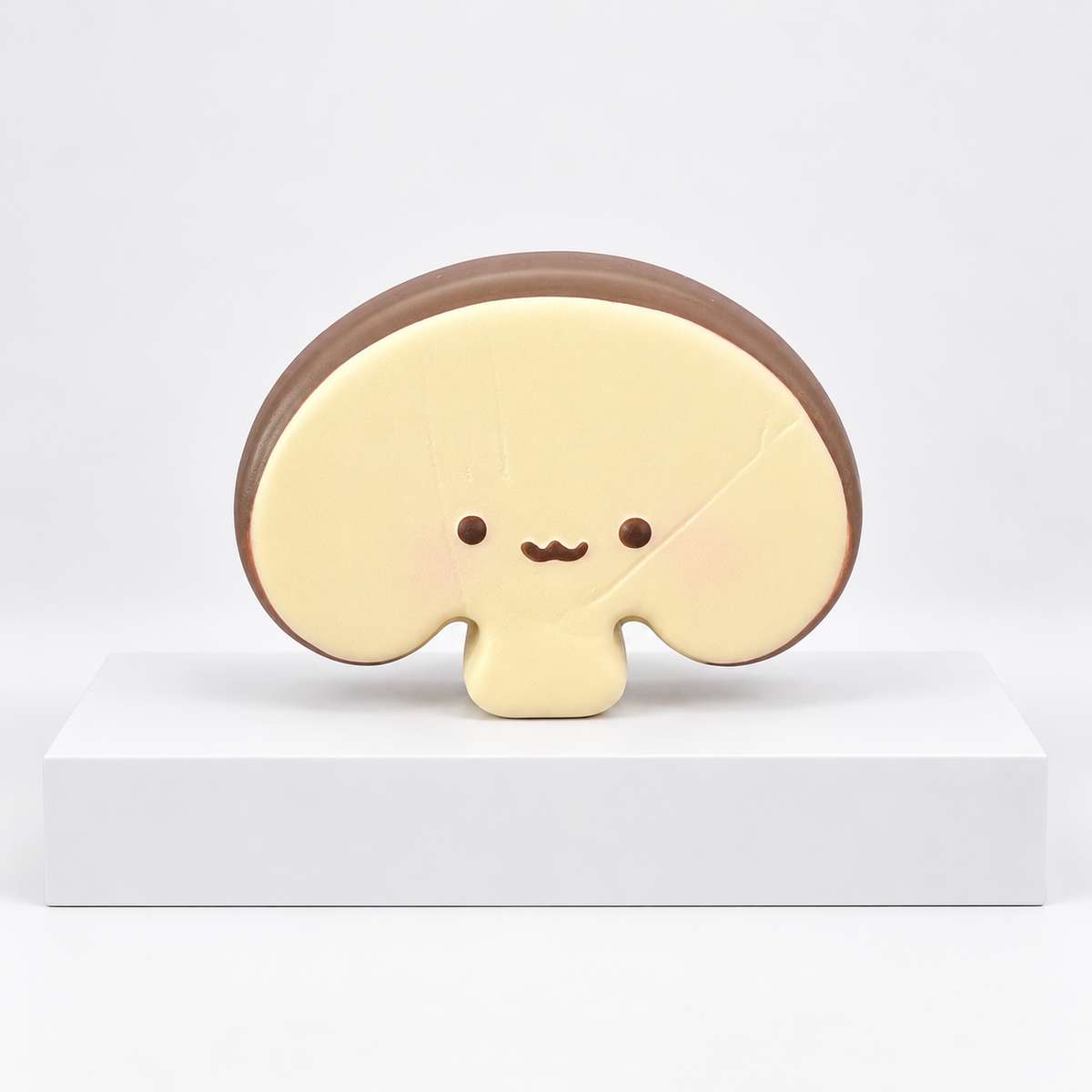 Nunu Shiitake Slice Squishy Toy