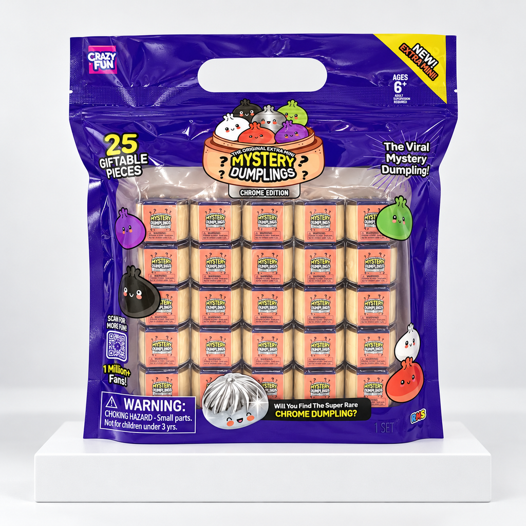Crazy Fun The Original Mystery Dumpling - Extra Mini 25-Pack Edition