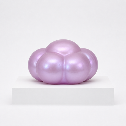 NeeDoh Cloud Pleaser pearlescent lavender cloud squishy toy