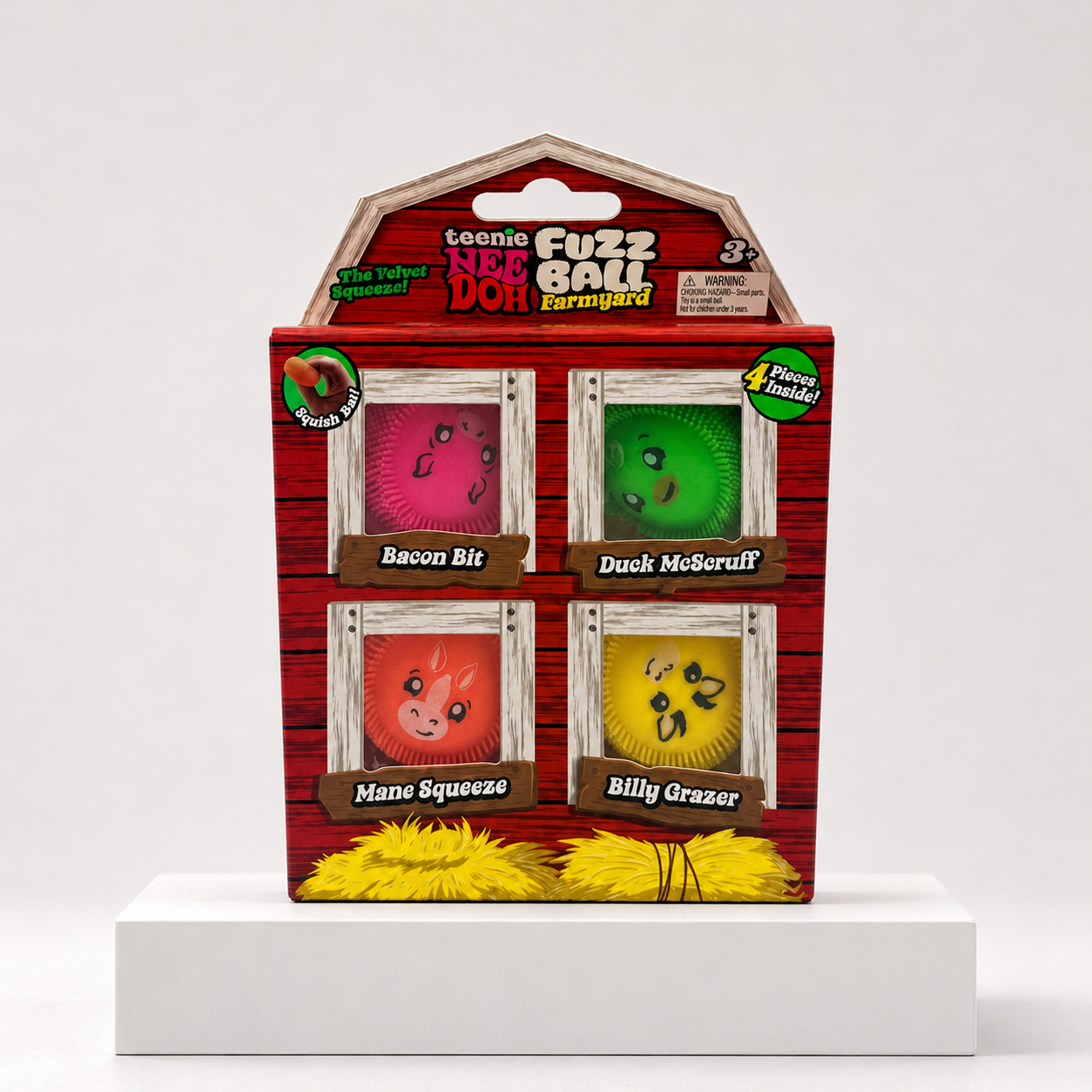 NeeDoh Farmyard Squishkin Squishy Fidget Toy – main product view