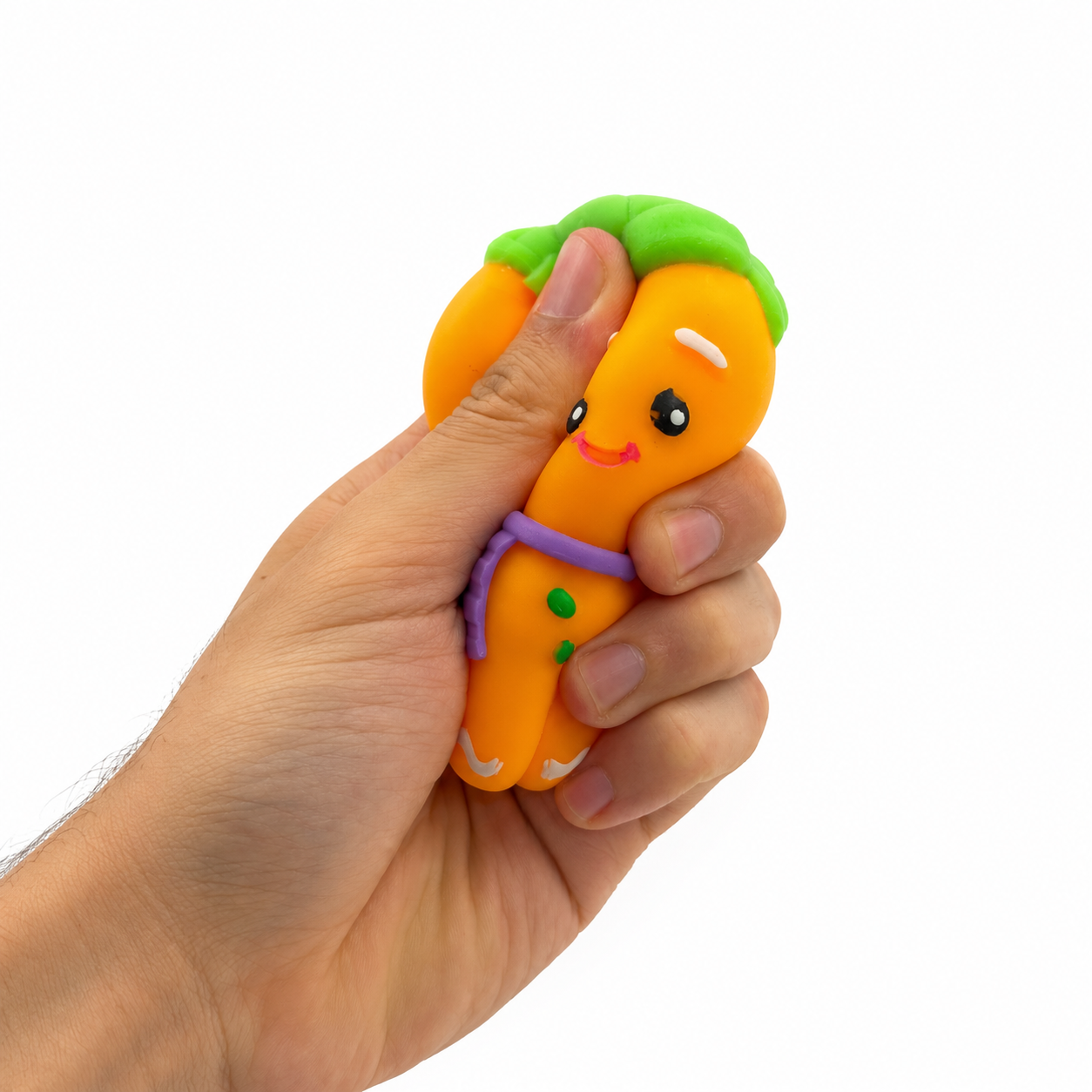 NeeDoh Ginger Glowman Squishy Fidget Toy – detail view 1