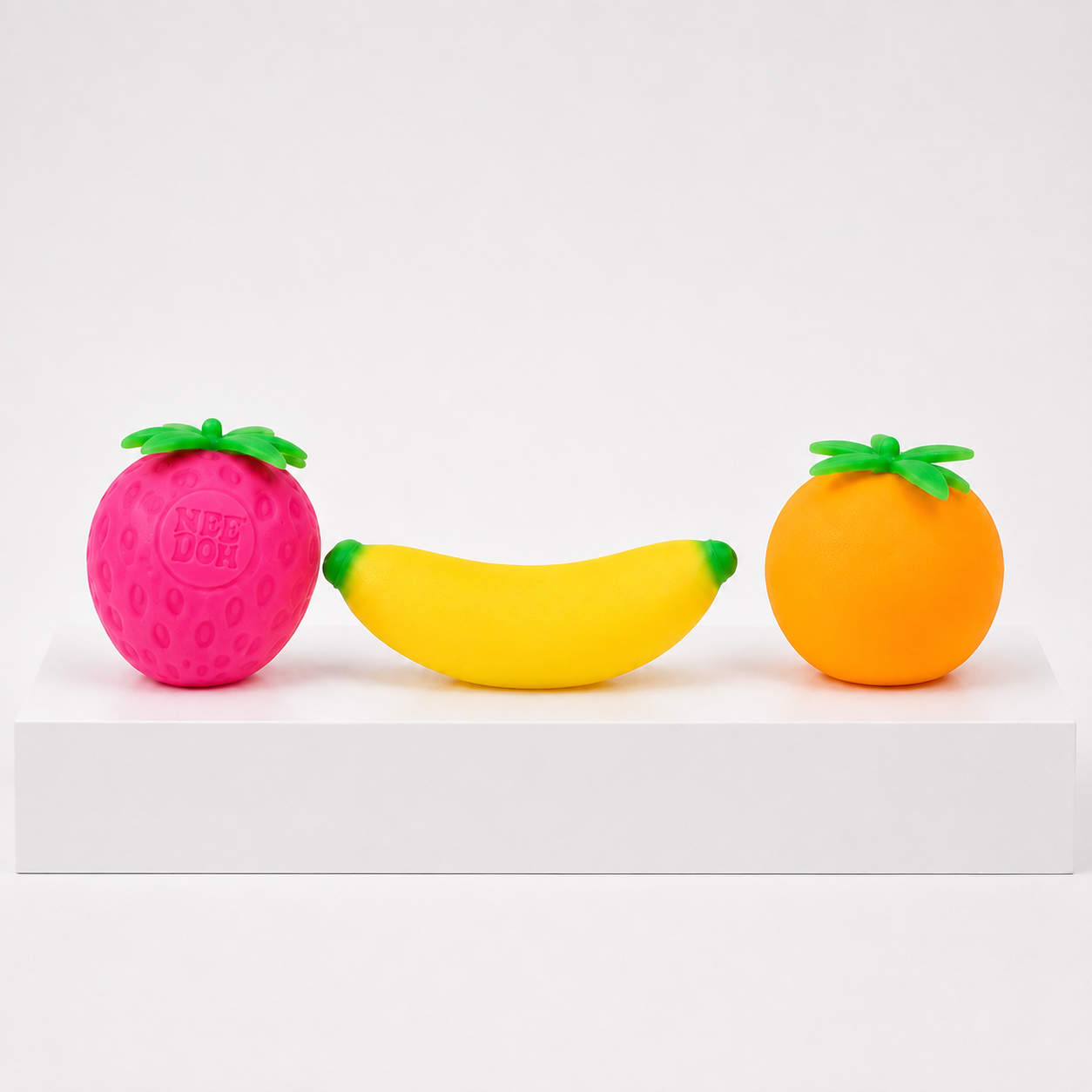 NeeDoh Groovy Fruit Squishy Fidget Toy Multicolor – alternate product view