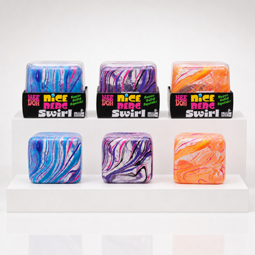 NeeDoh Jumbo Swirl Nice Berg Squishy Fidget Toy – hero product view