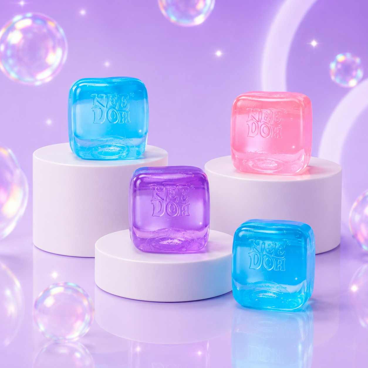 NeeDoh Nice Ice Baby Squishy Fidget Toy Set of 4 – alternate product view