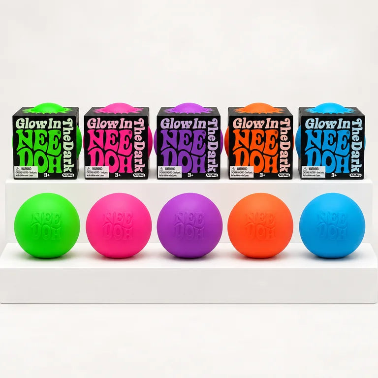 NeeDoh Glow in the Dark Squishy Fidget Toy